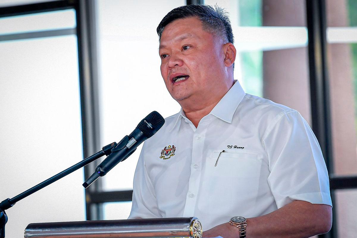 Natural Resources and Environmental Sustainability deputy minister Datuk Seri Huang Tiong Sii - Photo by BERNAMA