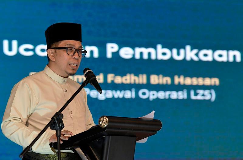 LZS chief operating officer Ahmad Fadhil Hassan - BERNAMApix