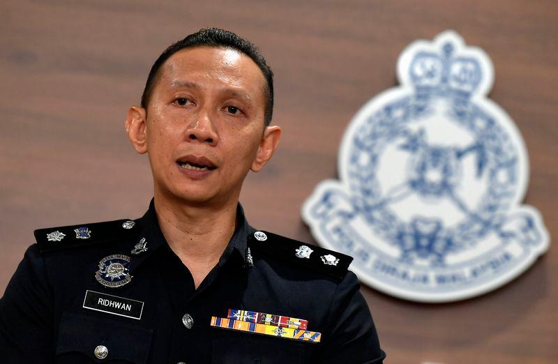 Ketua Polis Daerah Kuala Langat Supt Ahmad Ridhwan Mohd Nor @ Saleh - fotoBERNAMA