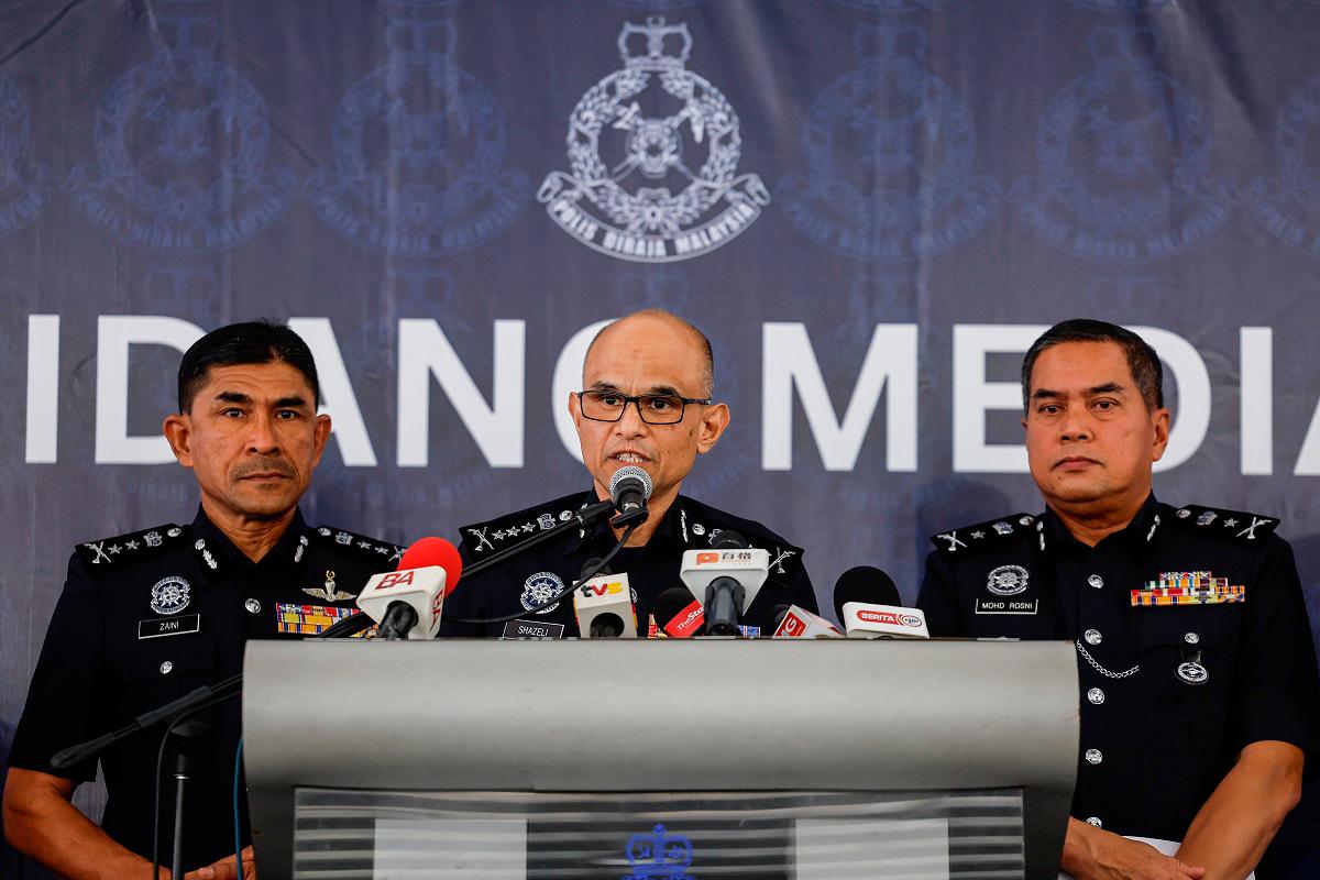 Selangor police chief Datuk Shazeli Kahar. - BERNAMApix