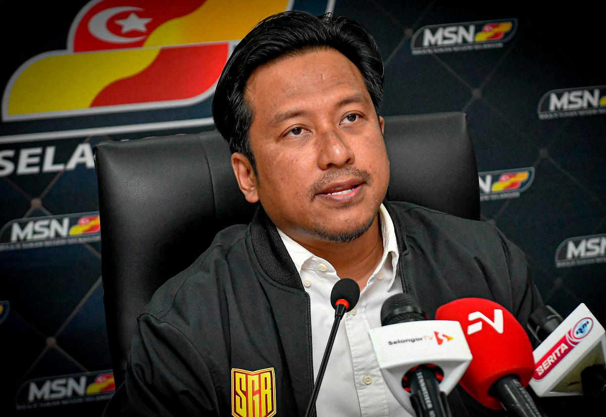 Selangor Youth, Sports and Entrepreneurship Committee chairman Mohd Najwan Halimi. - BERNAMApix