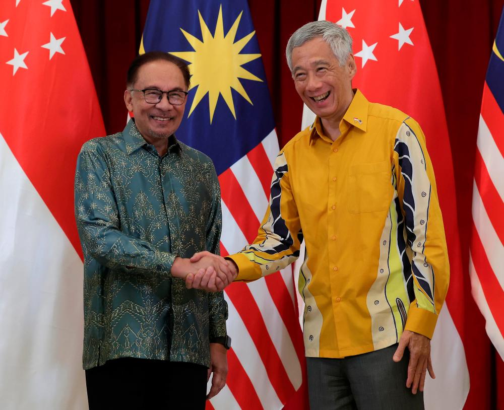 Pertemuan Anwar, Hsien Loong esok bakal perkukuhkan lagi hubungan dua hala Malaysia-Singapura