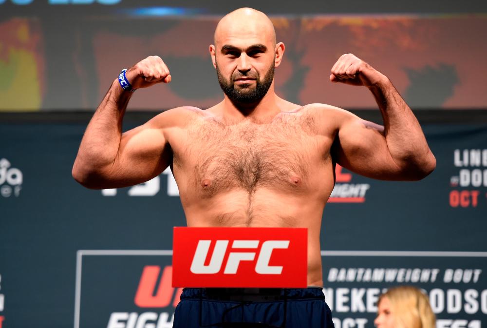 $!Shamil Abdurakhimov is an intimidating presence in the Octagon. – fansided
