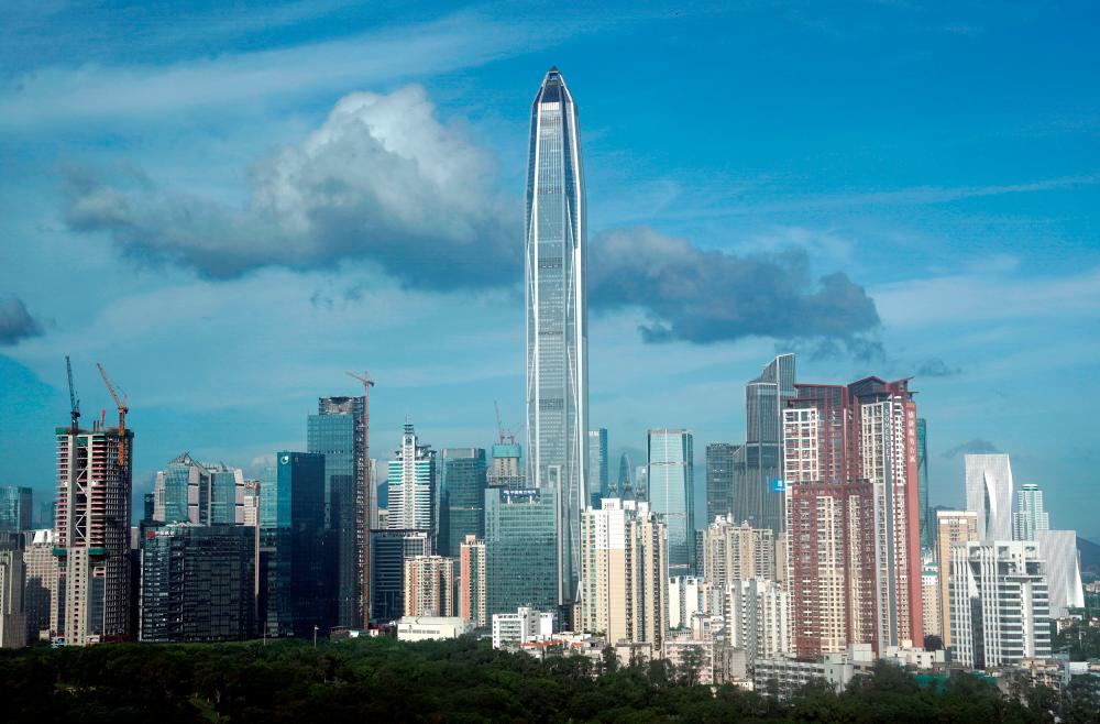 FILE PHOTO: Buildings are seen in Shenzhen, China September 18, 2018. Picture taken September 18, 2018. REUTERSpix