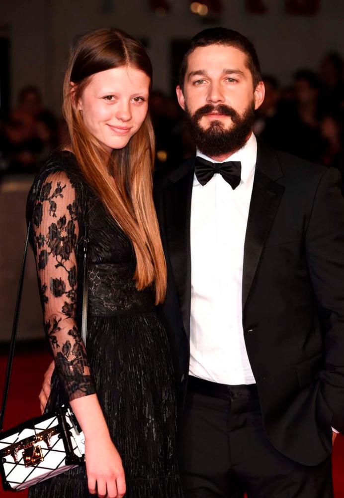 Shia LaBeouf expecting first baby with Mia Goth