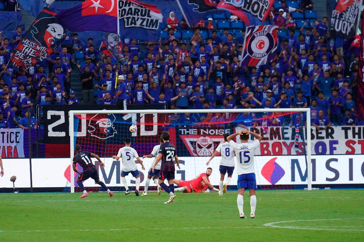 JDT scores against Lion City Sailors – SPORTFIVE