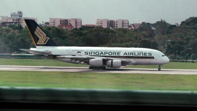 Singapore Airlines’ Airbus A380 - AFP