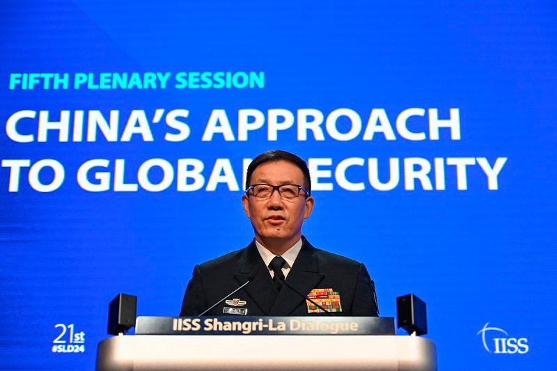 Chinese Defence Minister, Dong Jun. - AFPPIX