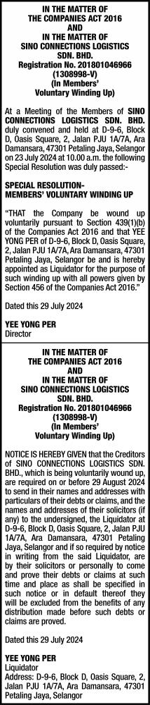 SINO CONNECTIONS