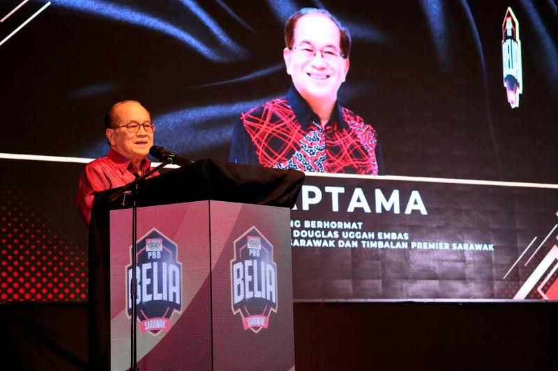 Sarawak Deputy Premier Datuk Amar Douglas Uggah Embas - BERNAMApix