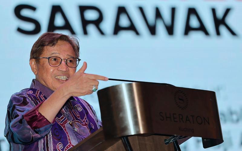 Sarawak Premier Tan Sri Abang Johari Tun Openg - BERNAMApix