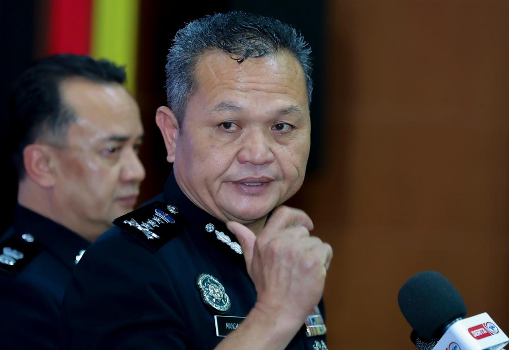 Pesuruhjaya Polis Sarawak, Datuk Mancha Ata - fotoBERNAMA