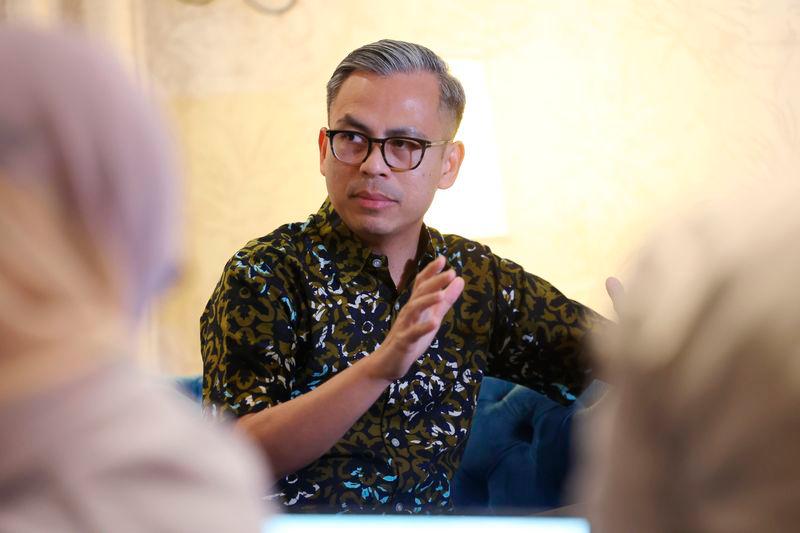 Menteri Komunikasi Fahmi Fadzil - fotoBERNAMA