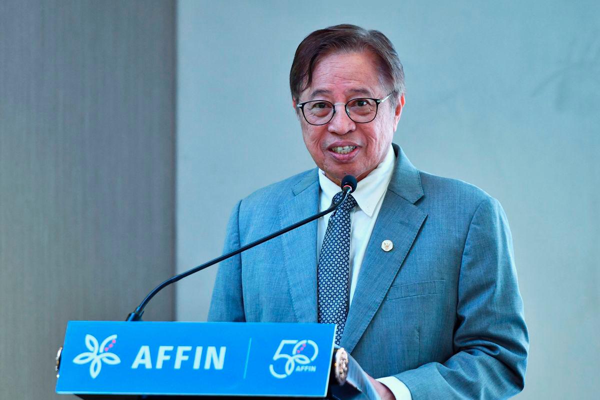 Premier Sarawak Tan Sri Abang Johari Tun Openg. FotoBernama