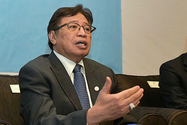 Filepix taken on June 10 shows Sarawak Chief Minister, Datuk Patinggi Abang Johari Tun Openg. — Bernama