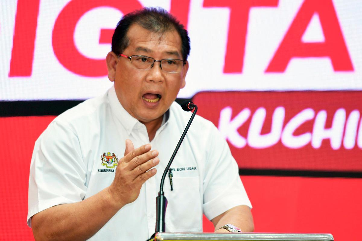 Deputy Minister of Digital, Datuk Wilson Ugak Kumbong. - BERNAMApix