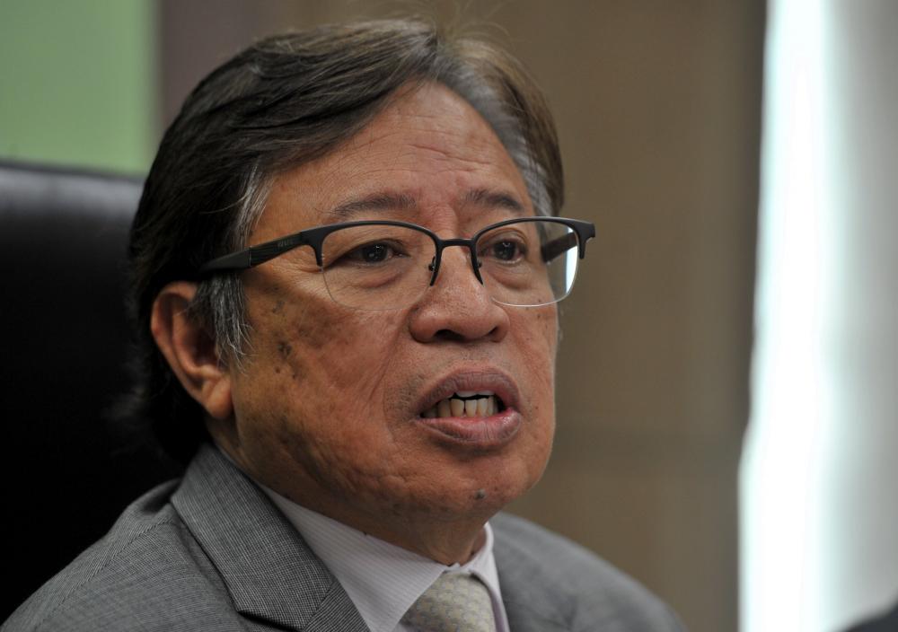 Sarawak Chief Minister Datuk Patinggi Abang Johari Tun Openg.