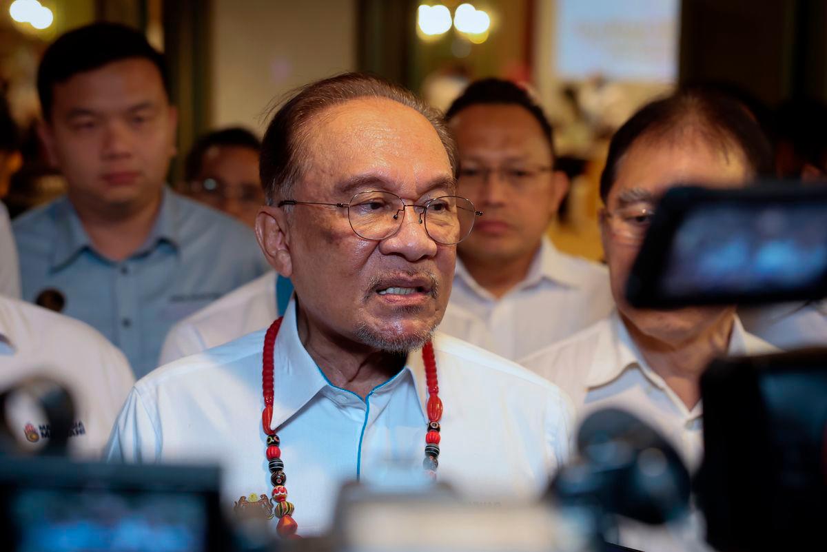 Prime Minister Datuk Seri Anwar Ibrahim - Photo by BERNAMA