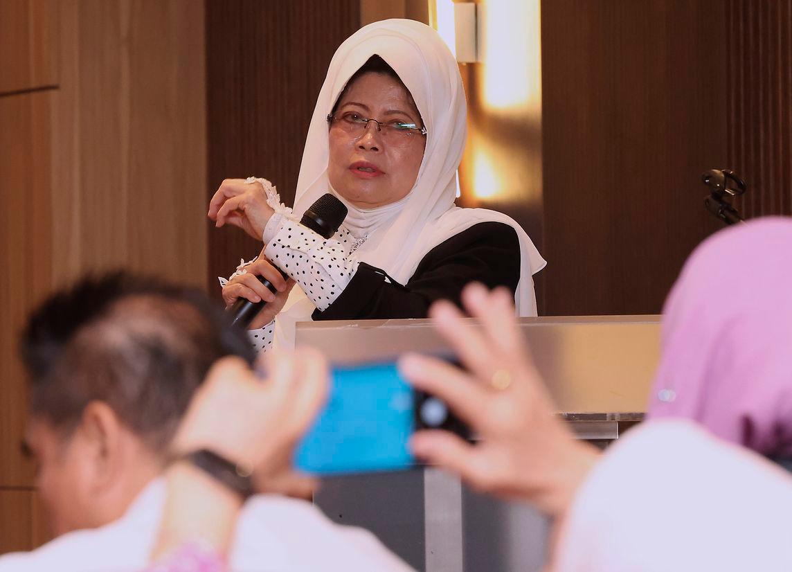 Sarawak Women, Children and Community Wellbeing Development Minister Datuk Seri Fatimah Abdullah - BERNAMApix