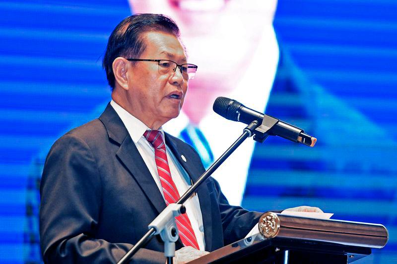 Sarawak Minister of Transport Datuk Seri Lee Kim Shin - BERNAMApix