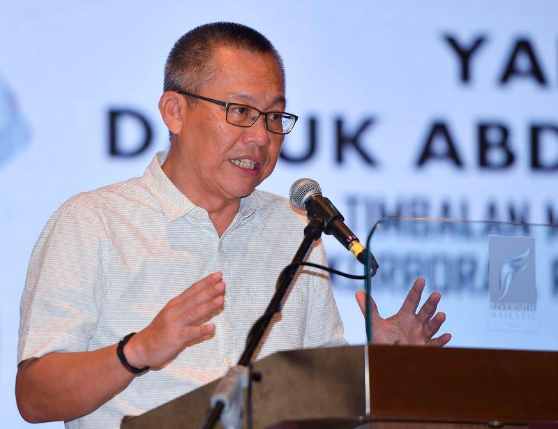 Deputy Minister in the Sarawak Premier’s Department (Corporate Affairs, Communications and UKAS), Datuk Abdullah Saidol - BERNAMApix