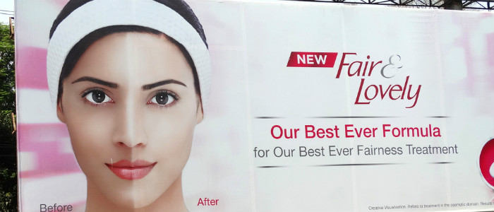 India and its love for fair skin