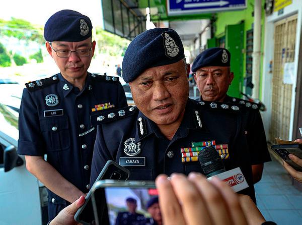 ACP Yahaya Hassan (tengah)–fotoBernama