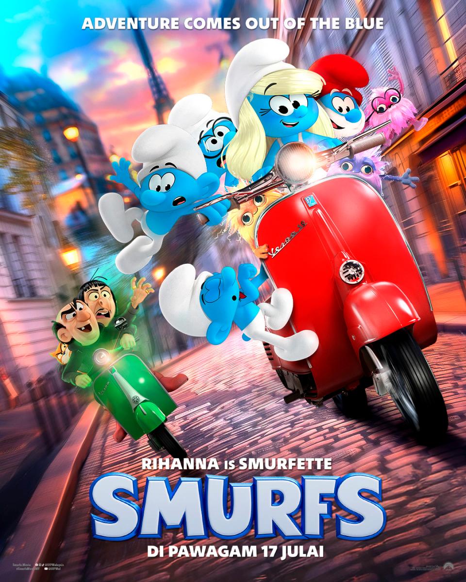 Smurf Village goes into action when their blue family is threatened. $!Smurf Village goes into action when their blue family is threatened.