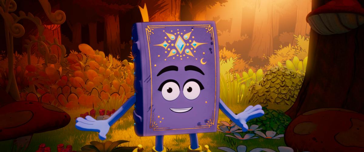Meet Jaunty (Sedaris), the eccentric talking book with more sass than spells. $!Meet Jaunty (Sedaris), the eccentric talking book with more sass than spells.