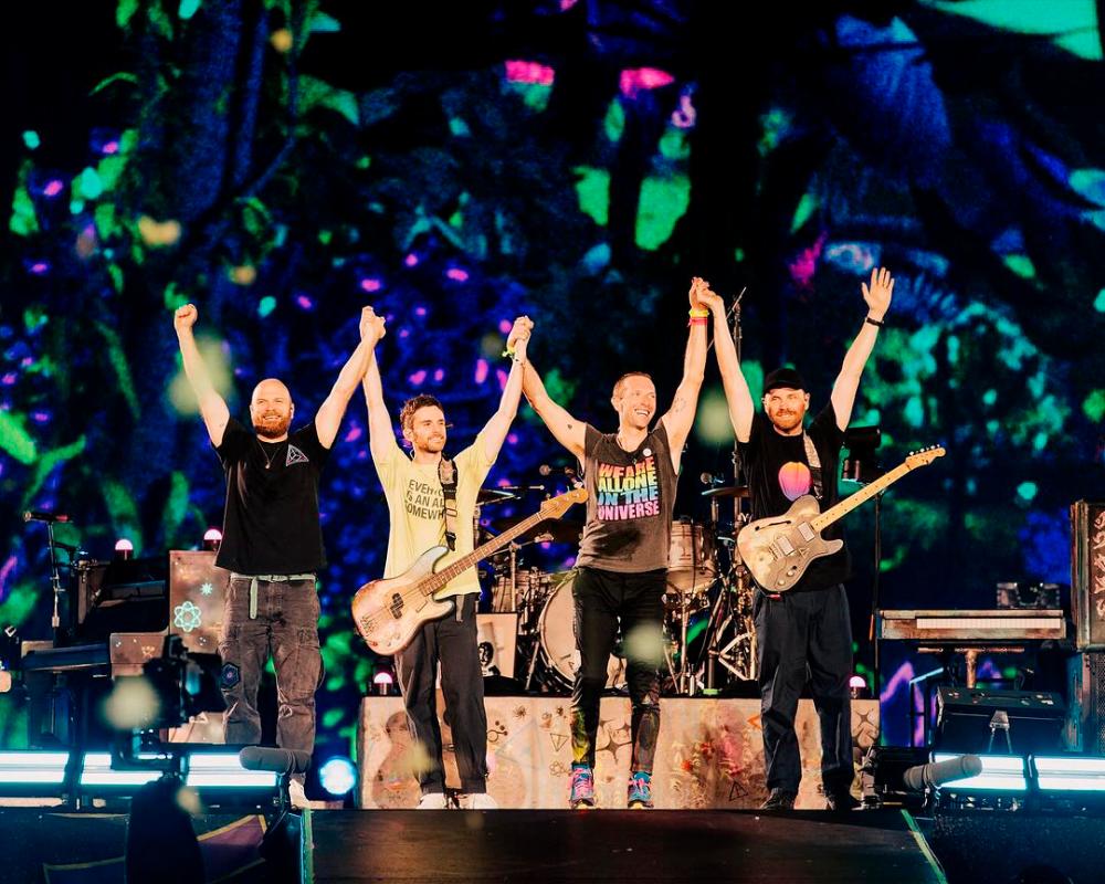 This album melds pop rock with funk, Afrobeat and electronic music influences. – PICS FROM INSTAGRAM @COLDPLAY