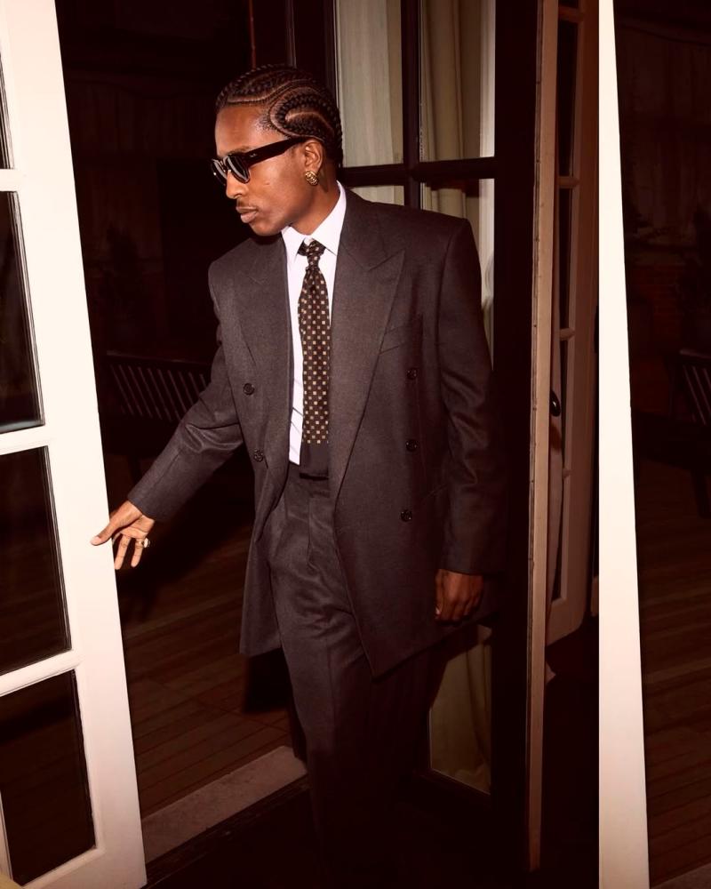 $!Tailored-relaxed suits in bold colours and silhouttes is stitched for stylish rebels. – PIC FROM INSTAGRAM @ASAPROCKY