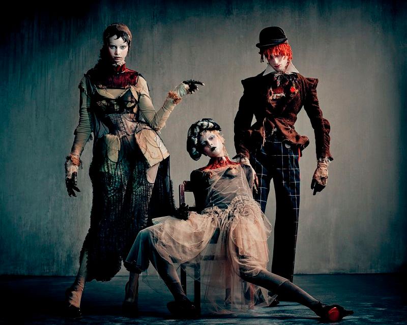 Maison Margiela Artisanal 2024 Collection by John Galliano and makeup by McGrath. – PIC FROM INSTAGRAM @MAISONMARGIELA