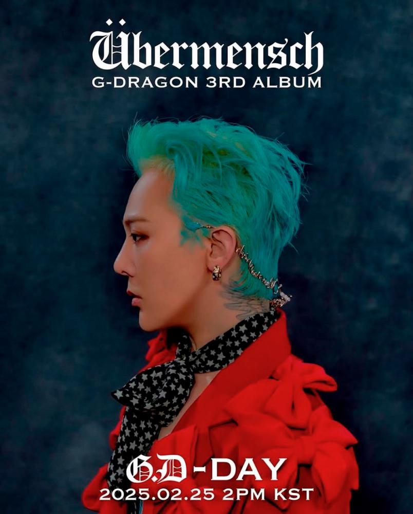 The album can be streamed on Spotify, Apple Music and YouTube Music. – PIC FROM INSTAGRAM @XXXIBGDRGN