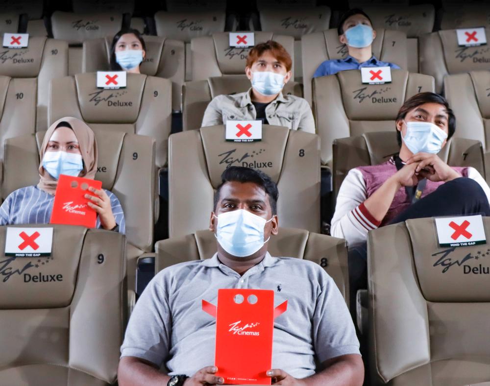 $!TGV welcomes cinemagoers with enhanced safety measures and perks