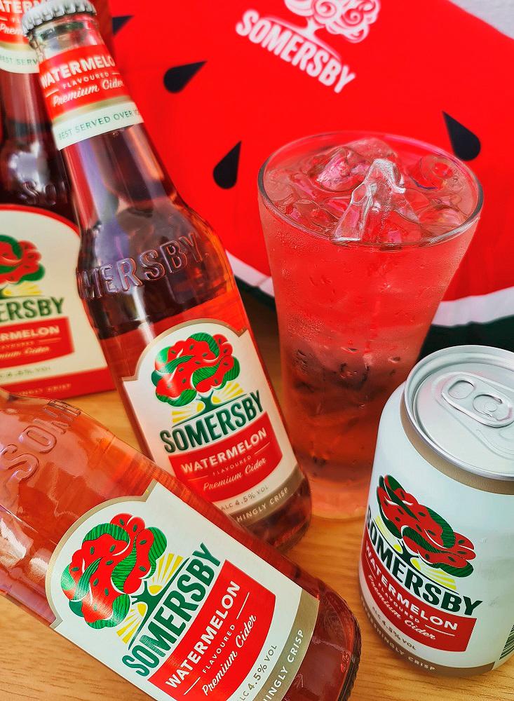 Quench your thirst and cool down with the new Somersby Watermelon Cider $!Quench your thirst and cool down with the new Somersby Watermelon Cider
