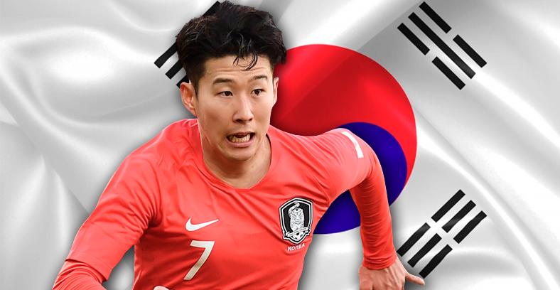South Korea striker Son Heung-min.