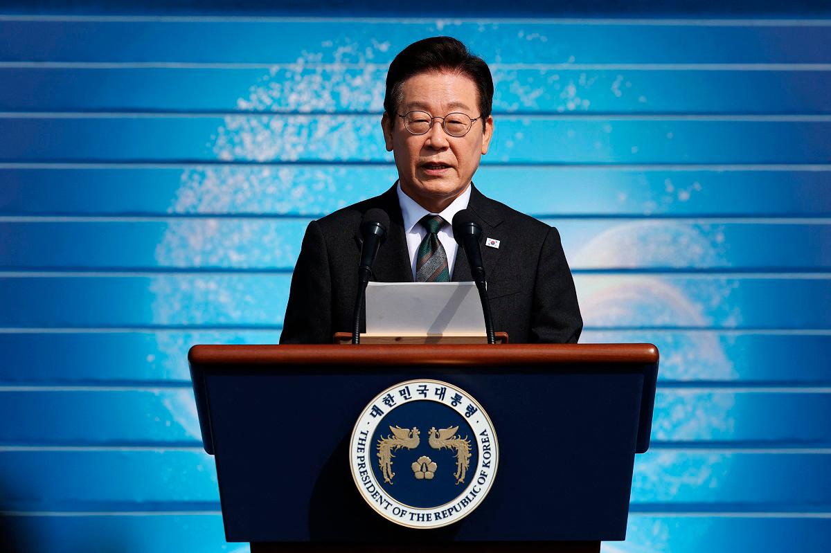 South Korea’s President Lee Jae Myung. - KIM HONG-JI / POOL / AFP