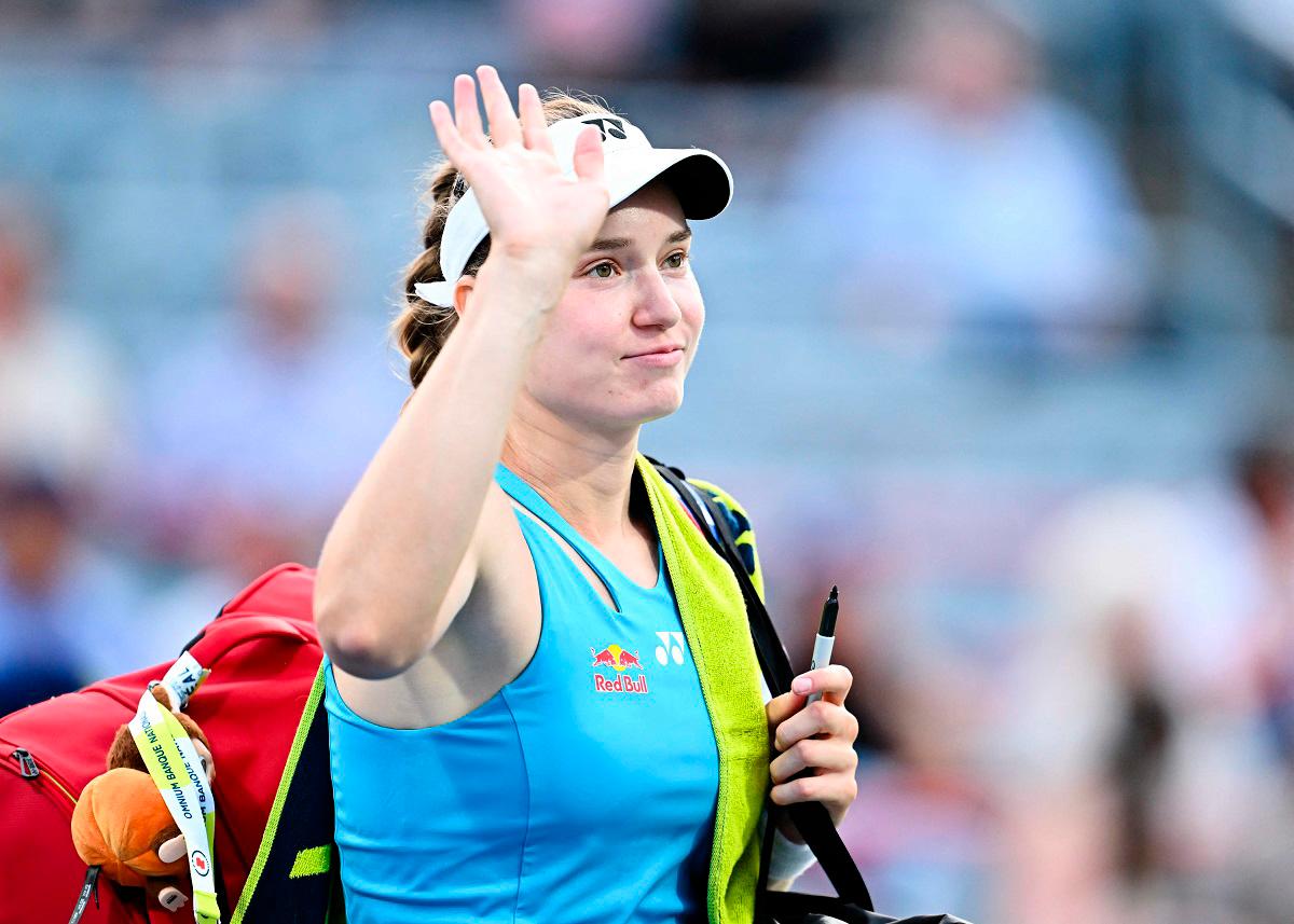 Elena Rybakina of Kazakhstan. - Panagiotakis / GETTY IMAGES NORTH AMERICA / AFP