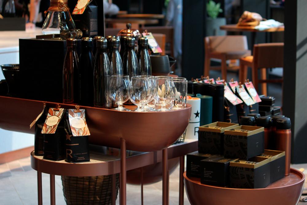 The Starbucks Reserve store makes exceptional coffee accessible to all.