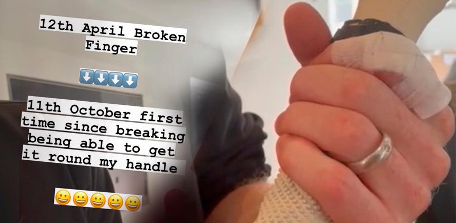 Ben Stokes provides positive finger injury update