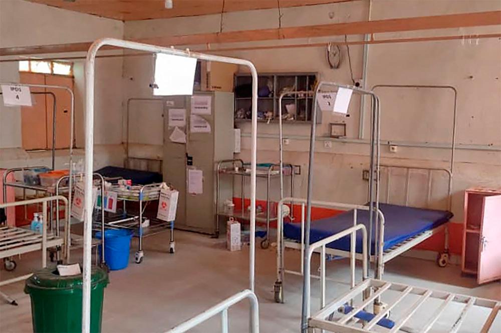 A picture taken on May 1, 2023 shows an abandoned hospital in El Geneina, the capital of West Darfur, as deadly fighting continues in Sudan between rival generals’ forces. AFPPIX