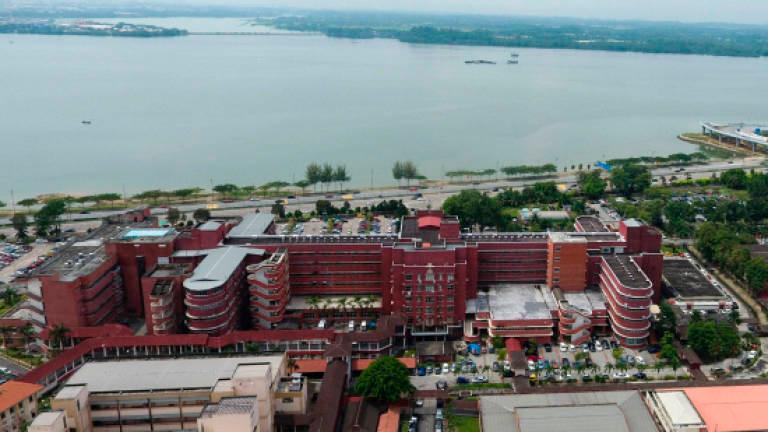 An aerial view of Sultanah Aminah Hospital, Johor Baru.