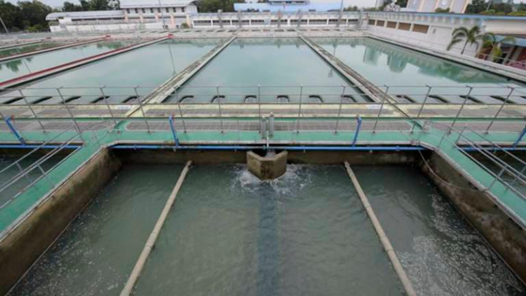 One of the water treatment plant affected because of the pollution.