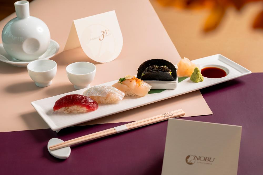 $!The menu also includes Nobu’s innovative take on modern Japanese-Peruvian cuisine.