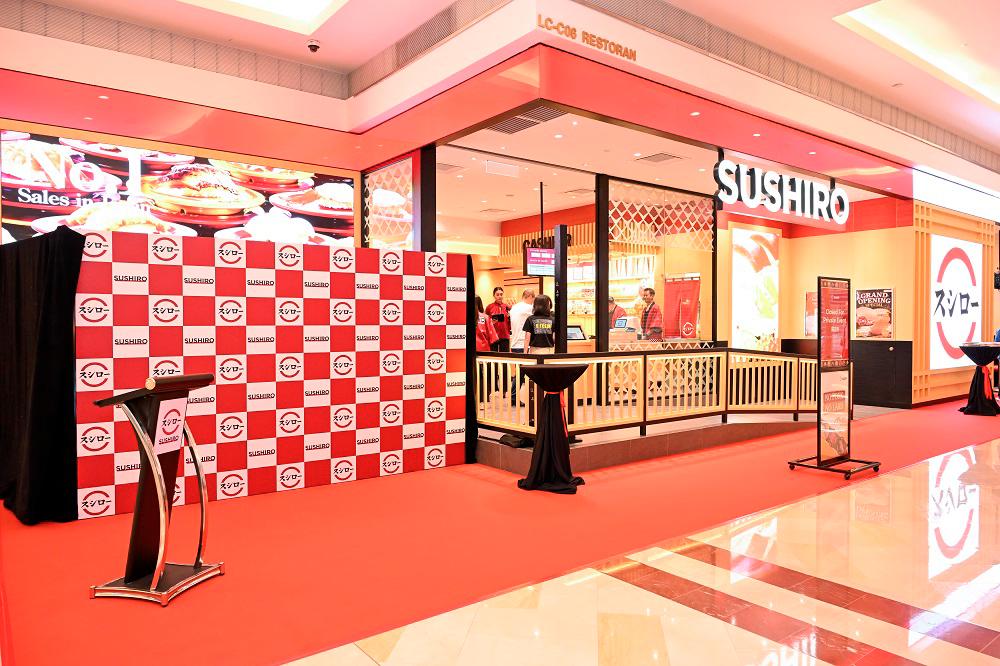 The Suria KLCC outlet is the first in Malaysia.