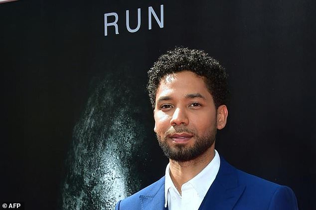 Jussie Smollett, pictured in May 2017, has expressed anger over rumors and speculation reported in the media doubting his account of an alleged attack. — AFP