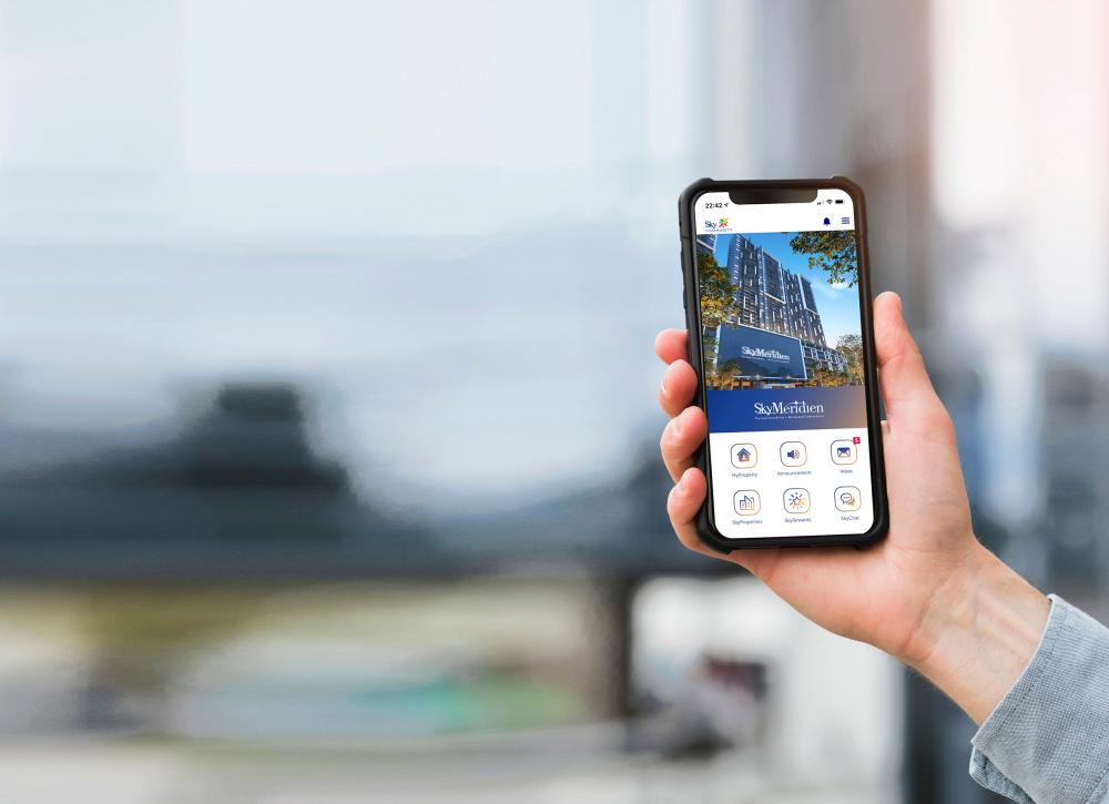 $!The SkyWorld Connects app links homebuyers with many helpful features.