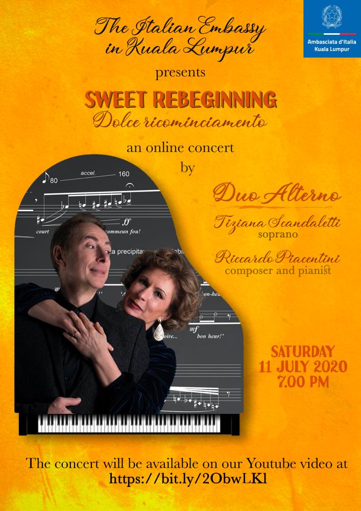 $!Enjoy Italian contemporary classical music by Duo Alterno for one day only