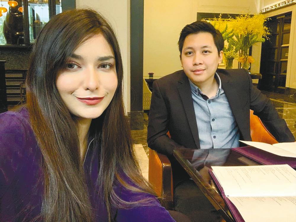 The founders of Swifty, Afina and Emad – PICTURES COURTESY OF ALFINA NUR