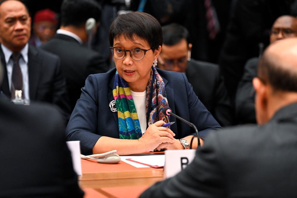 Indonesia's Foreign Minister Retno Marsudi - AFPPIX